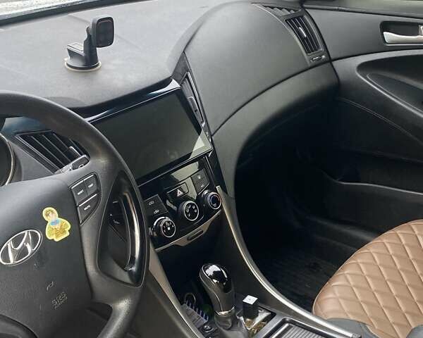 Белый Хендай Соната, объемом двигателя 2 л и пробегом 228 тыс. км за 7600 $, фото 6 на Automoto.ua