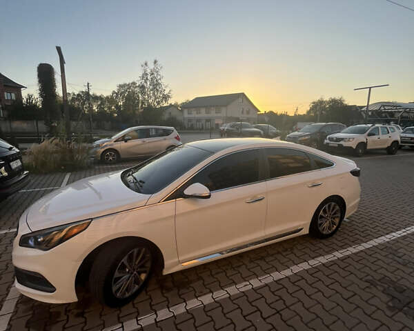 Белый Хендай Соната, объемом двигателя 2.36 л и пробегом 132 тыс. км за 10600 $, фото 18 на Automoto.ua