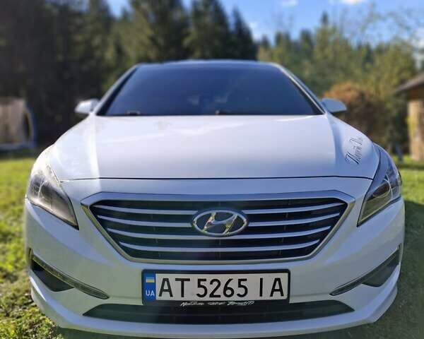 Білий Хендай Соната, об'ємом двигуна 2.4 л та пробігом 210 тис. км за 8999 $, фото 2 на Automoto.ua