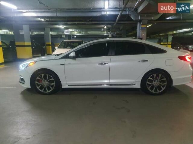 Белый Хендай Соната, объемом двигателя 2.36 л и пробегом 235 тыс. км за 11000 $, фото 29 на Automoto.ua