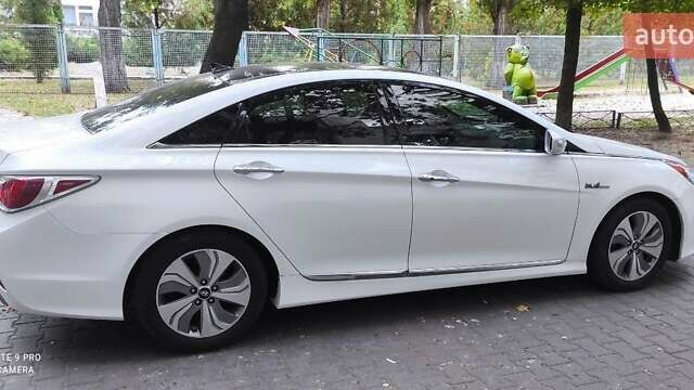 Белый Хендай Соната, объемом двигателя 2.36 л и пробегом 185 тыс. км за 13500 $, фото 8 на Automoto.ua