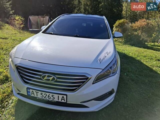 Білий Хендай Соната, об'ємом двигуна 2.4 л та пробігом 210 тис. км за 8999 $, фото 3 на Automoto.ua