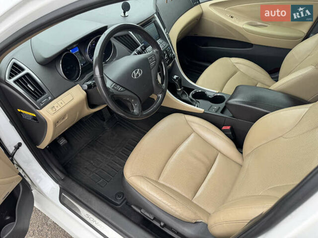 Білий Хендай Соната, об'ємом двигуна 2.36 л та пробігом 212 тис. км за 9990 $, фото 15 на Automoto.ua