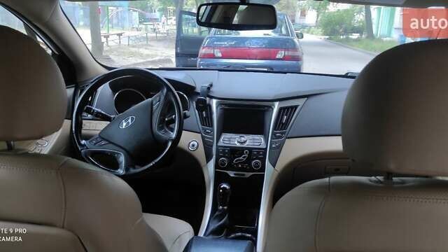 Белый Хендай Соната, объемом двигателя 2.36 л и пробегом 185 тыс. км за 10999 $, фото 2 на Automoto.ua