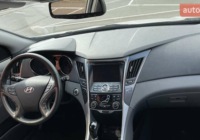 Белый Хендай Соната, объемом двигателя 2.4 л и пробегом 83 тыс. км за 12000 $, фото 18 на Automoto.ua