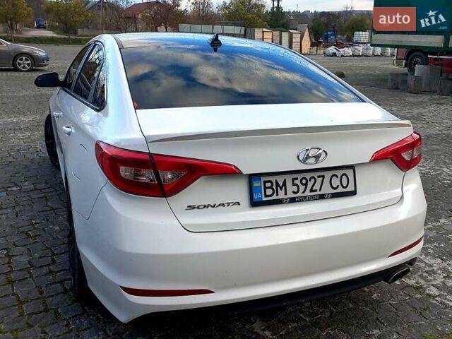 Белый Хендай Соната, объемом двигателя 2.4 л и пробегом 189 тыс. км за 8900 $, фото 10 на Automoto.ua