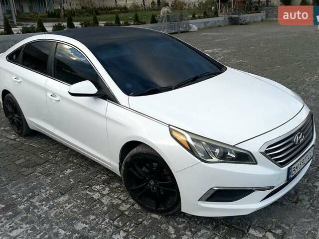 Белый Хендай Соната, объемом двигателя 2.4 л и пробегом 189 тыс. км за 8900 $, фото 7 на Automoto.ua