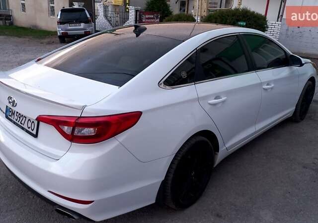 Белый Хендай Соната, объемом двигателя 2.4 л и пробегом 189 тыс. км за 8900 $, фото 18 на Automoto.ua