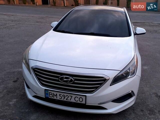 Белый Хендай Соната, объемом двигателя 2.4 л и пробегом 189 тыс. км за 8900 $, фото 13 на Automoto.ua