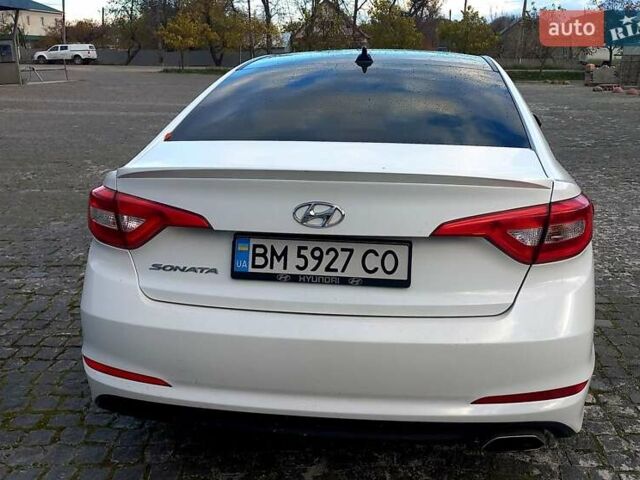 Белый Хендай Соната, объемом двигателя 2.4 л и пробегом 189 тыс. км за 8900 $, фото 4 на Automoto.ua