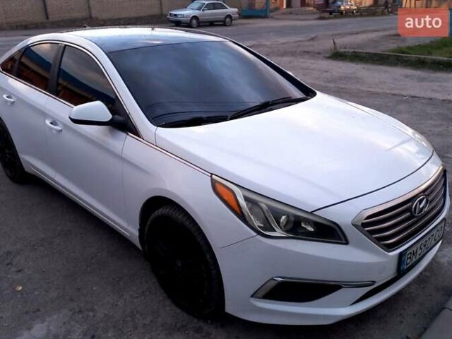 Белый Хендай Соната, объемом двигателя 2.4 л и пробегом 189 тыс. км за 8900 $, фото 15 на Automoto.ua