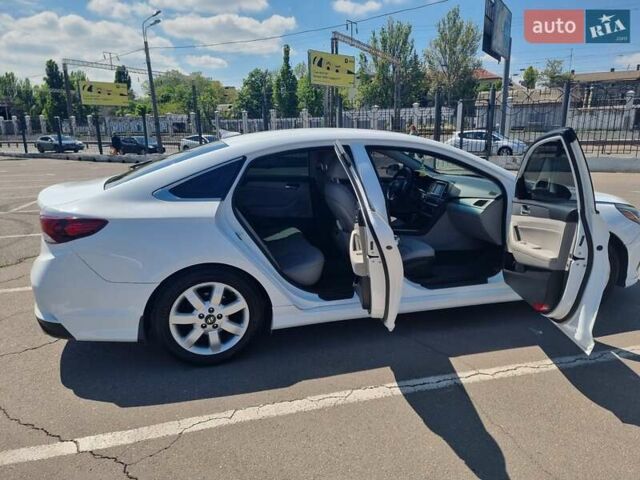 Белый Хендай Соната, объемом двигателя 2.4 л и пробегом 99 тыс. км за 14000 $, фото 10 на Automoto.ua