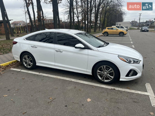 Белый Хендай Соната, объемом двигателя 2.4 л и пробегом 150 тыс. км за 13500 $, фото 11 на Automoto.ua