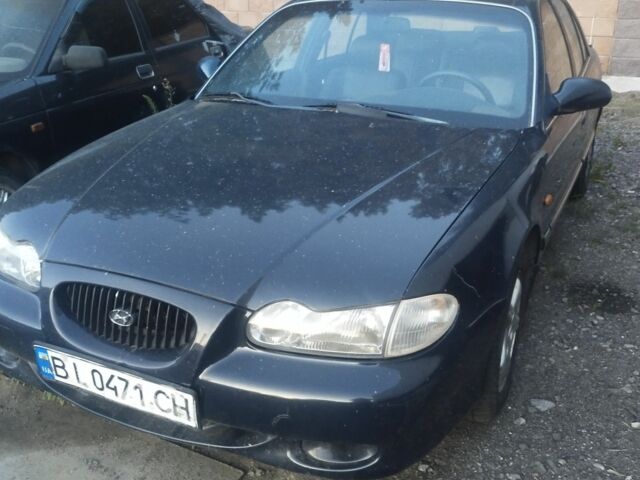 Черный Хендай Соната, объемом двигателя 3 л и пробегом 2 тыс. км за 3100 $, фото 1 на Automoto.ua