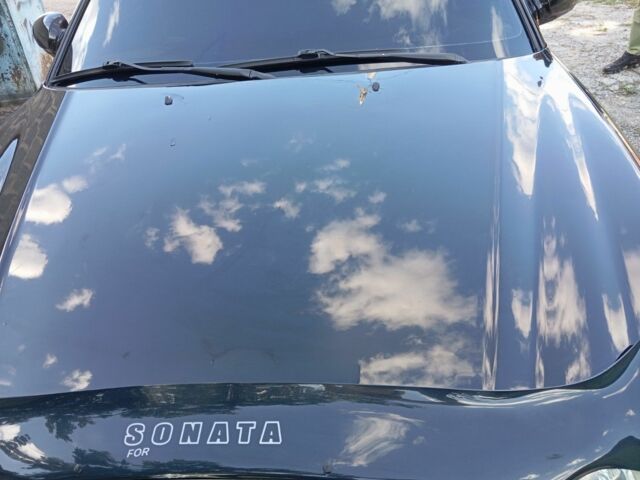 Черный Хендай Соната, объемом двигателя 2 л и пробегом 370 тыс. км за 4300 $, фото 7 на Automoto.ua