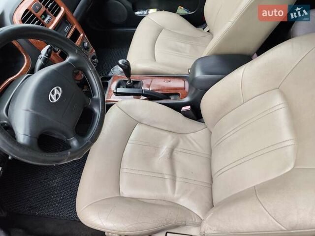 Черный Хендай Соната, объемом двигателя 2 л и пробегом 307 тыс. км за 2850 $, фото 15 на Automoto.ua