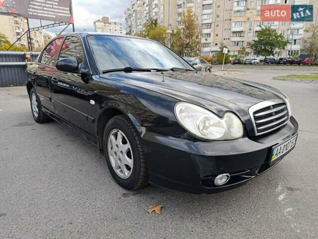 Черный Хендай Соната, объемом двигателя 2 л и пробегом 307 тыс. км за 2850 $, фото 8 на Automoto.ua