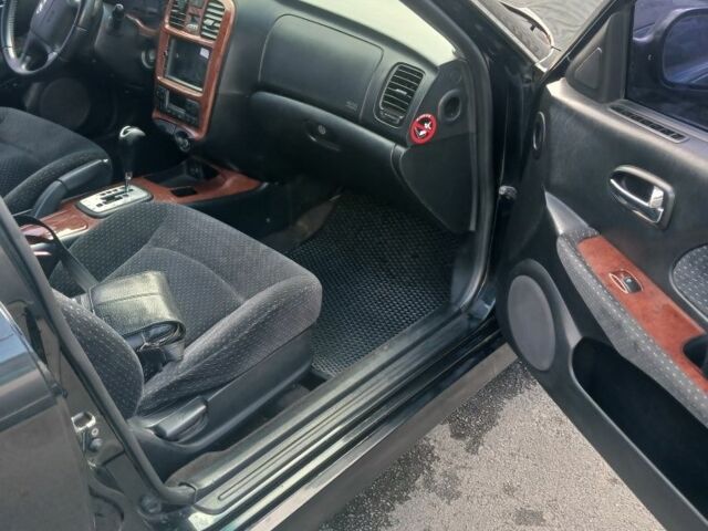 Черный Хендай Соната, объемом двигателя 2 л и пробегом 346 тыс. км за 3000 $, фото 4 на Automoto.ua