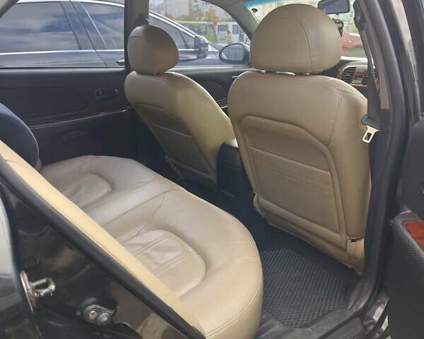 Черный Хендай Соната, объемом двигателя 2 л и пробегом 307 тыс. км за 2850 $, фото 4 на Automoto.ua