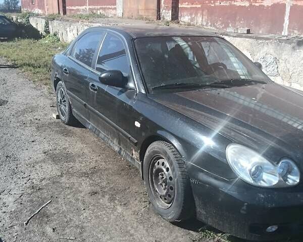 Чорний Хендай Соната, об'ємом двигуна 2 л та пробігом 532 тис. км за 1500 $, фото 3 на Automoto.ua