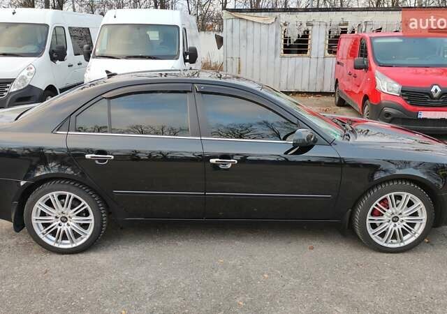 Хендай Соната 2006 у Буче на Automoto.ua Чорний Хендай Соната, об'ємом двигуна 3.34 л та пробігом 215 тис. км за 5999 $, фото 7 на Automoto.ua