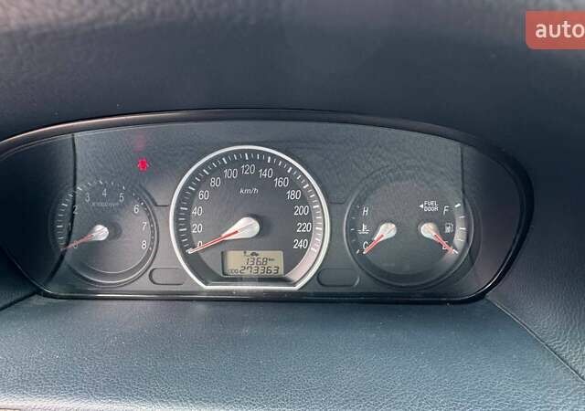 Черный Хендай Соната, объемом двигателя 2.36 л и пробегом 273 тыс. км за 6500 $, фото 4 на Automoto.ua