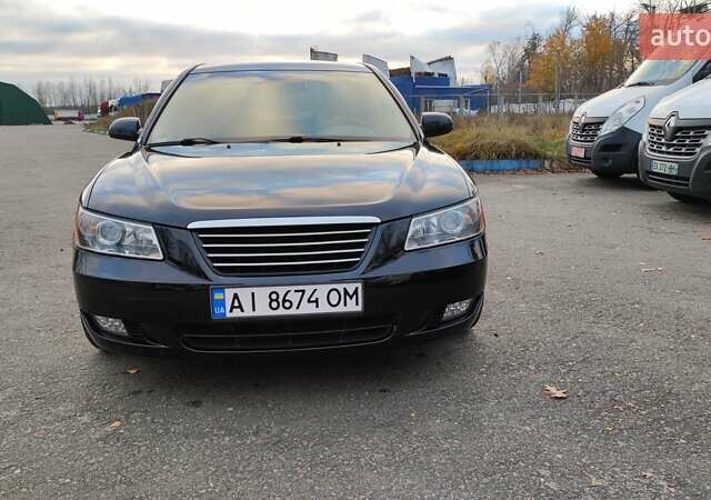 Хендай Соната 2006 у Буче на Automoto.ua Чорний Хендай Соната, об'ємом двигуна 3.34 л та пробігом 215 тис. км за 5999 $, фото 2 на Automoto.ua