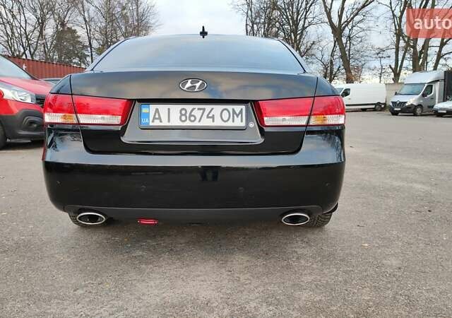 Хендай Соната 2006 у Буче на Automoto.ua Чорний Хендай Соната, об'ємом двигуна 3.34 л та пробігом 215 тис. км за 5999 $, фото 12 на Automoto.ua