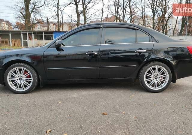 Хендай Соната 2006 у Буче на Automoto.ua Чорний Хендай Соната, об'ємом двигуна 3.34 л та пробігом 215 тис. км за 5999 $, фото 8 на Automoto.ua