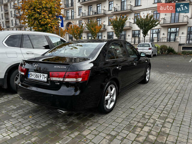 Чорний Хендай Соната, об'ємом двигуна 3.3 л та пробігом 166 тис. км за 6500 $, фото 19 на Automoto.ua