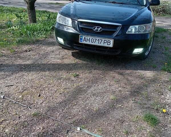 Чорний Хендай Соната, об'ємом двигуна 2 л та пробігом 293 тис. км за 5800 $, фото 15 на Automoto.ua