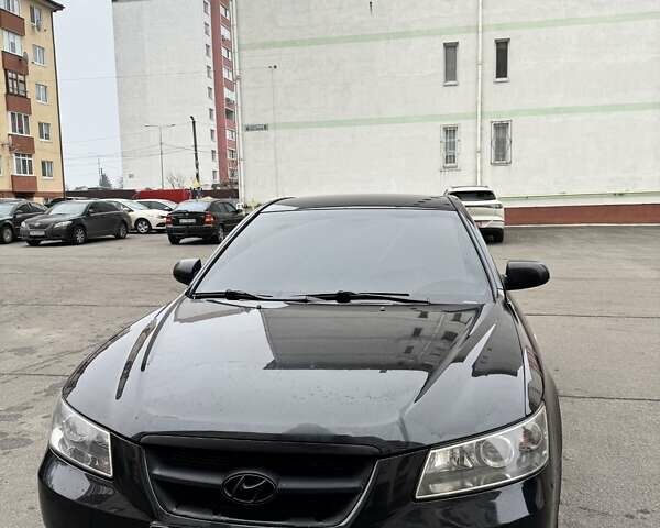 Черный Хендай Соната, объемом двигателя 2.4 л и пробегом 214 тыс. км за 7000 $, фото 8 на Automoto.ua