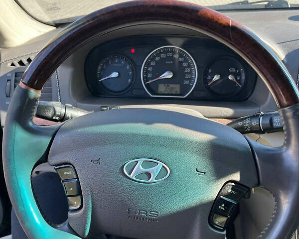 Черный Хендай Соната, объемом двигателя 2.36 л и пробегом 272 тыс. км за 5300 $, фото 14 на Automoto.ua