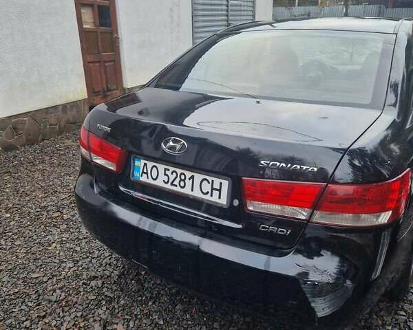 Черный Хендай Соната, объемом двигателя 1.99 л и пробегом 311 тыс. км за 2650 $, фото 5 на Automoto.ua