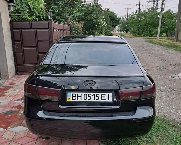 Хендай Соната 2008 в Раздельной на Automoto.ua Черный Хендай Соната, объемом двигателя 2.4 л и пробегом 240 тыс. км за 7200 $, фото 1 на Automoto.ua