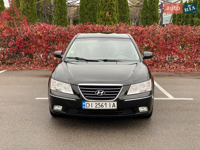 Чорний Хендай Соната, об'ємом двигуна 2 л та пробігом 150 тис. км за 6800 $, фото 10 на Automoto.ua