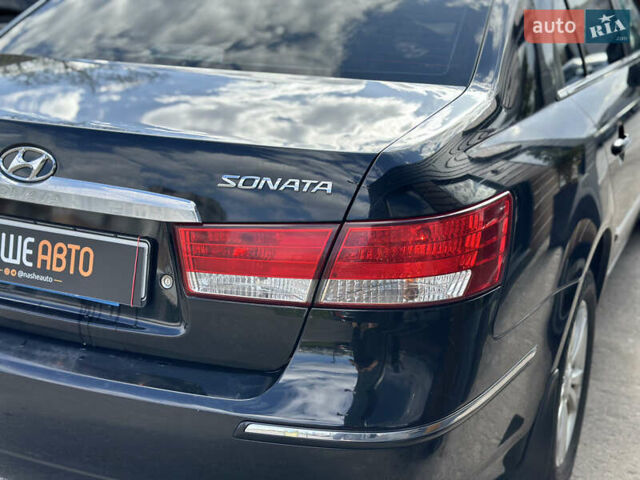 Черный Хендай Соната, объемом двигателя 2 л и пробегом 270 тыс. км за 5400 $, фото 18 на Automoto.ua