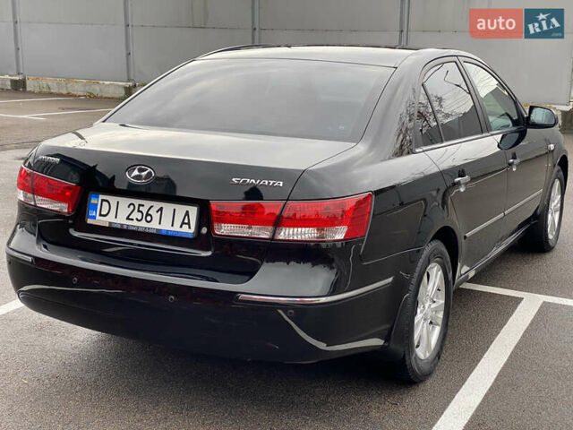 Чорний Хендай Соната, об'ємом двигуна 2 л та пробігом 150 тис. км за 6800 $, фото 6 на Automoto.ua