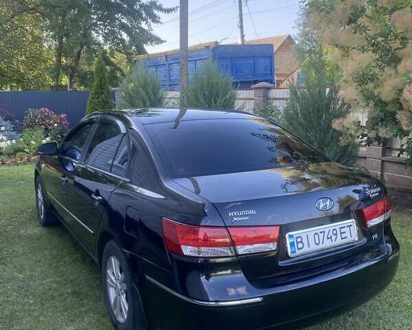 Чорний Хендай Соната, об'ємом двигуна 2 л та пробігом 285 тис. км за 5400 $, фото 3 на Automoto.ua