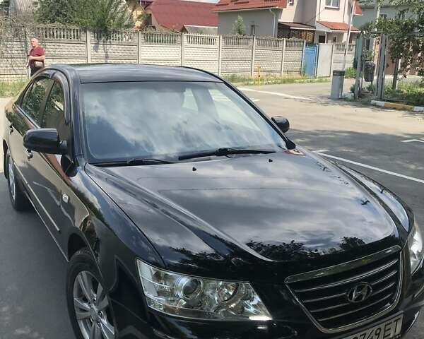 Чорний Хендай Соната, об'ємом двигуна 2 л та пробігом 285 тис. км за 5400 $, фото 8 на Automoto.ua
