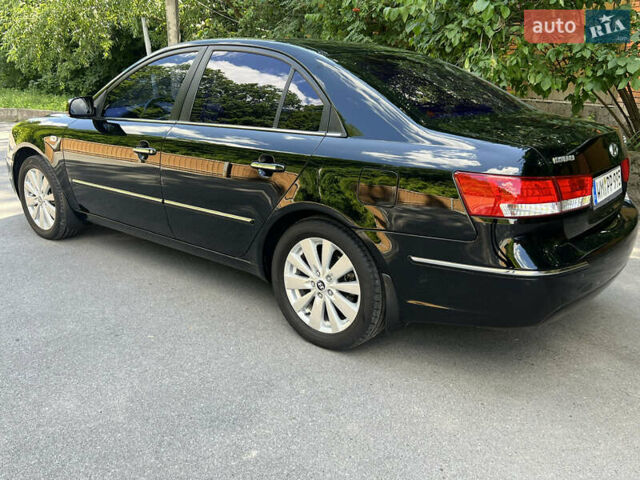 Чорний Хендай Соната, об'ємом двигуна 2.4 л та пробігом 176 тис. км за 8500 $, фото 10 на Automoto.ua