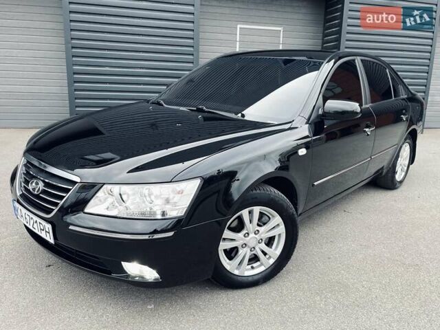 Черный Хендай Соната, объемом двигателя 2 л и пробегом 110 тыс. км за 9700 $, фото 15 на Automoto.ua