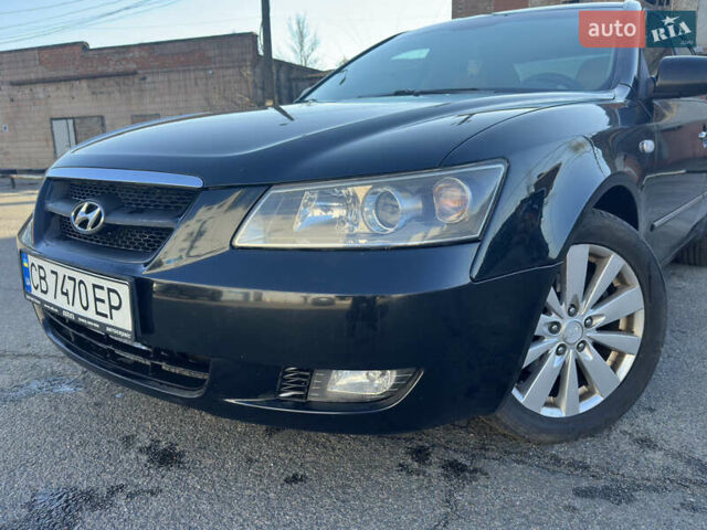 Черный Хендай Соната, объемом двигателя 3.3 л и пробегом 287 тыс. км за 4999 $, фото 8 на Automoto.ua