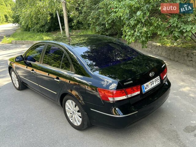 Чорний Хендай Соната, об'ємом двигуна 2.4 л та пробігом 176 тис. км за 8500 $, фото 7 на Automoto.ua