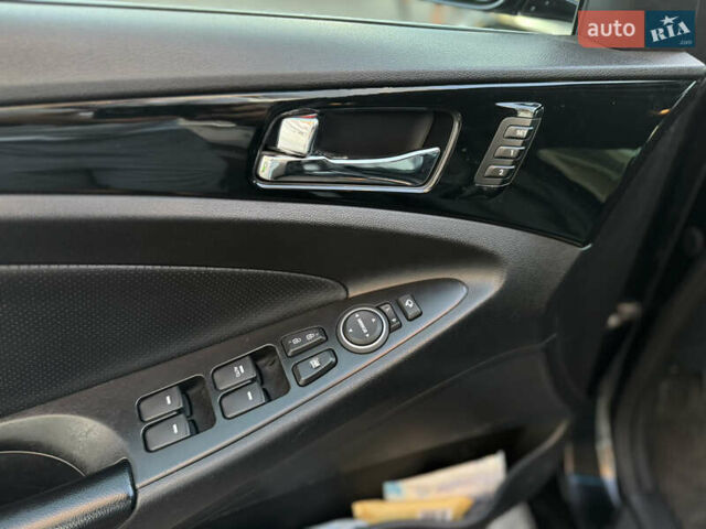 Черный Хендай Соната, объемом двигателя 2.4 л и пробегом 270 тыс. км за 9200 $, фото 25 на Automoto.ua