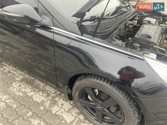 Черный Хендай Соната, объемом двигателя 2.4 л и пробегом 97 тыс. км за 10700 $, фото 24 на Automoto.ua