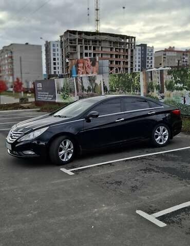Чорний Хендай Соната, об'ємом двигуна 2.4 л та пробігом 208 тис. км за 8600 $, фото 7 на Automoto.ua