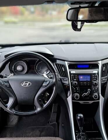 Чорний Хендай Соната, об'ємом двигуна 2.4 л та пробігом 208 тис. км за 8600 $, фото 1 на Automoto.ua