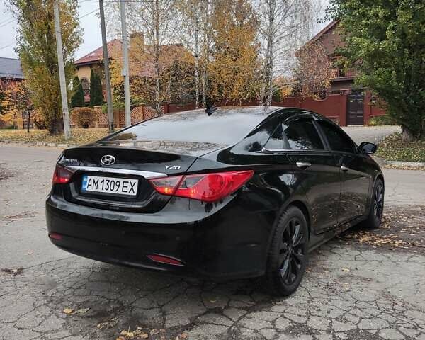 Черный Хендай Соната, объемом двигателя 2 л и пробегом 216 тыс. км за 7499 $, фото 5 на Automoto.ua