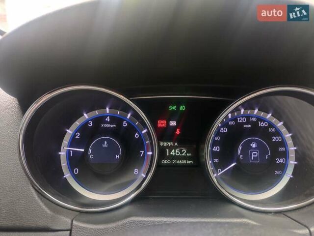 Черный Хендай Соната, объемом двигателя 2 л и пробегом 216 тыс. км за 7499 $, фото 7 на Automoto.ua